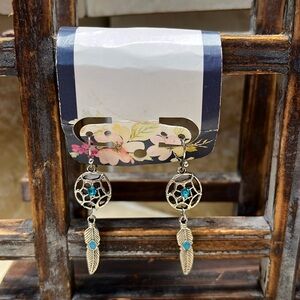 Dreamcatcher Dangle Earrings